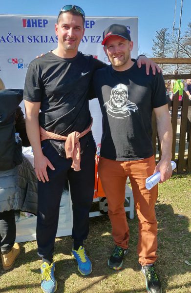 Natko Zrnčić Dim, skijaš